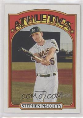 2021 Topps Heritage - [Base] #495 - High Number SP - Stephen Piscotty