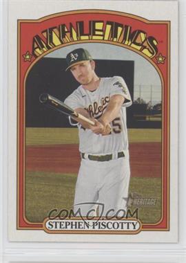 2021 Topps Heritage - [Base] #495 - High Number SP - Stephen Piscotty