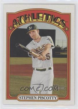 2021 Topps Heritage - [Base] #495 - High Number SP - Stephen Piscotty