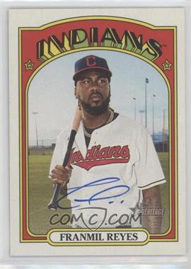 2021 Topps Heritage - Real One Autographs #ROA-FR - Franmil Reyes