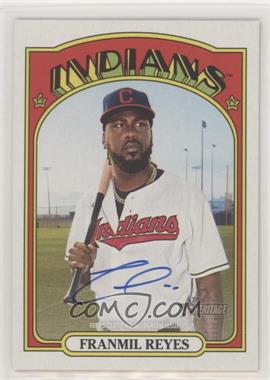 2021 Topps Heritage - Real One Autographs #ROA-FR - Franmil Reyes