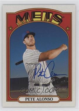 2021 Topps Heritage - Real One Autographs #ROA-PA - Pete Alonso