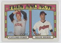 Gaylord Perry, Shane Bieber [EX to NM]