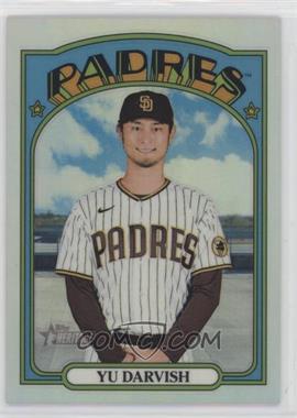 2021 Topps Heritage High Number - [Base] - Chrome Refractor #535 - Yu Darvish /572