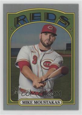 2021 Topps Heritage High Number - [Base] - Chrome Refractor #599 - Mike Moustakas /572
