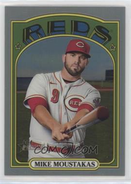 2021 Topps Heritage High Number - [Base] - Chrome Refractor #599 - Mike Moustakas /572