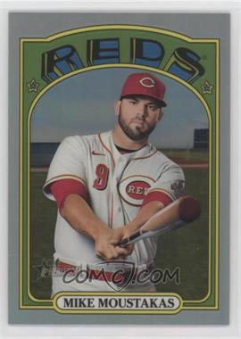 2021 Topps Heritage High Number - [Base] - Chrome Refractor #599 - Mike Moustakas /572