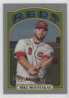 2021 Topps Heritage High Number - [Base] - Chrome Refractor #599 - Mike Moustakas /572