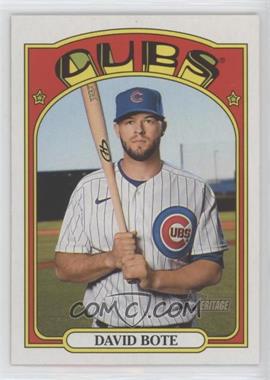 2021 Topps Heritage High Number - [Base] - French Text O-Pee-Chee Back #506 - David Bote