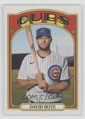 2021 Topps Heritage High Number - [Base] - French Text O-Pee-Chee Back #506 - David Bote