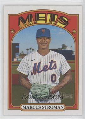 2021 Topps Heritage High Number - [Base] - French Text O-Pee-Chee Back #579 - Marcus Stroman