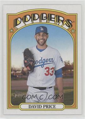 2021 Topps Heritage High Number - [Base] #637 - David Price