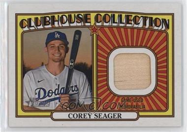 2021 Topps Heritage High Number - Clubhouse Collection Relics #CC-CS - Corey Seager