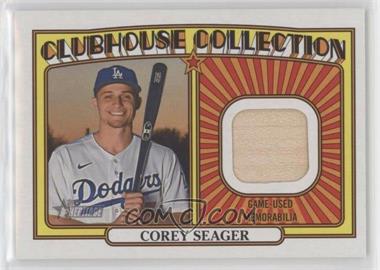 2021 Topps Heritage High Number - Clubhouse Collection Relics #CC-CS - Corey Seager