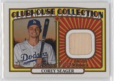 2021 Topps Heritage High Number - Clubhouse Collection Relics #CC-CS - Corey Seager