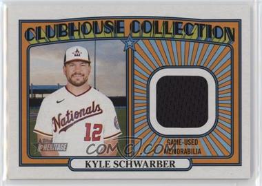 2021 Topps Heritage High Number - Clubhouse Collection Relics #CC-KS - Kyle Schwarber