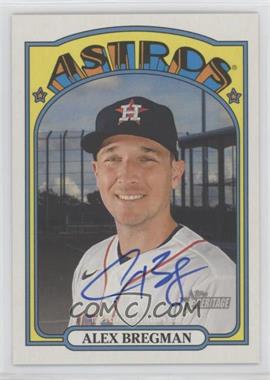 2021 Topps Heritage High Number - Real One Autographs #ROA-AB - Alex Bregman