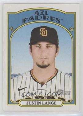 2021 Topps Heritage Minor League Edition - [Base] #124 - Justin Lange