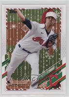 SP Variation - Shane Bieber (Santa Hat)