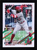 SP Rare Variation - Jo Adell (Candy Cane Bat)