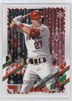 SP Variation - Mike Trout (Santa Belt)