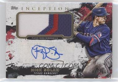 2021 Topps Inception - Autograph Patch #APC-NS - Nick Solak /110