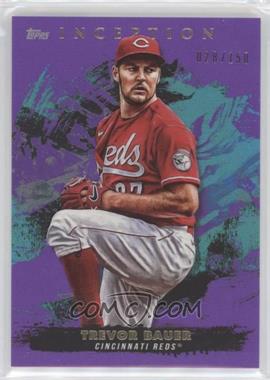 2021 Topps Inception - [Base] - Purple #87 - Trevor Bauer /150