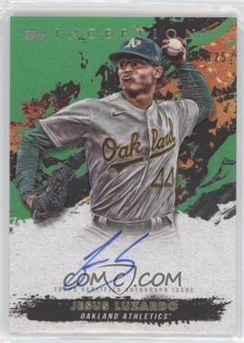 2021 Topps Inception - Rookie and Emerging Star Autographs - Green #RESA-JL - Jesus Luzardo /125