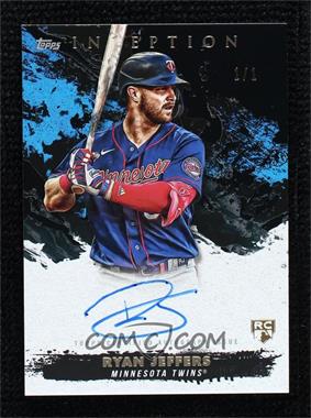 2021 Topps Inception - Rookie and Emerging Star Autographs - Inception #RESA-RJE - Ryan Jeffers /1