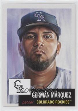 2021 Topps Living Set - Online Exclusive [Base] #431 - German Marquez /1641