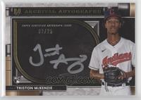 Triston McKenzie #/25