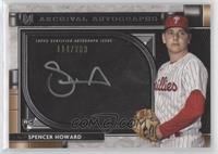 Spencer Howard #/200