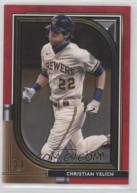 2021 Topps Museum Collection - [Base] - Ruby #2 - Christian Yelich /50