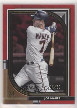 2021 Topps Museum Collection - [Base] - Ruby #33 - Joe Mauer /50