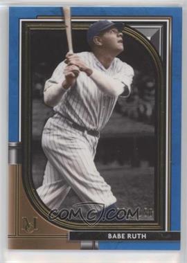 2021 Topps Museum Collection - [Base] - Sapphire #21 - Babe Ruth /150
