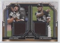 Jose Abreu, Tim Anderson #/50