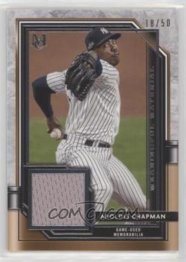 2021 Topps Museum Collection - Meaningful Material Relics #MMR-AC - Aroldis Chapman /50