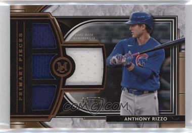 2021 Topps Museum Collection - Single-Player Primary Pieces Quad Relics - Copper #SPQR-ARI - Anthony Rizzo /75