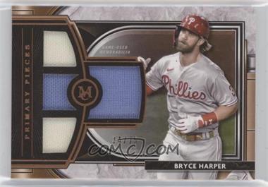 2021 Topps Museum Collection - Single-Player Primary Pieces Quad Relics - Copper #SPQR-BH - Bryce Harper /75