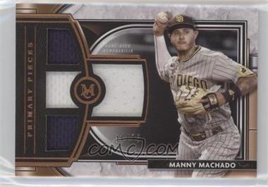 2021 Topps Museum Collection - Single-Player Primary Pieces Quad Relics - Copper #SPQR-MM - Manny Machado /75