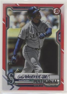 2021 Topps NSCC National Convention - Bowman - Red #33 - Ken Griffey Jr. /5