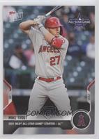 Mike Trout #/4,021