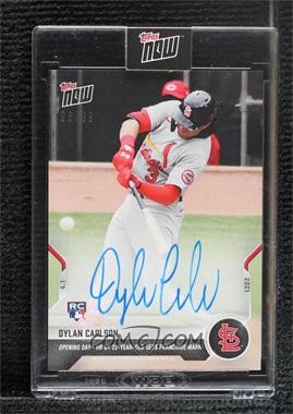 2021 Topps Now - [Base] - Autographs #6A - Dylan Carlson /99 [Uncirculated]
