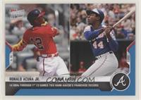 Ronald Acuna Jr., Hank Aaron #/49