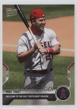 2021 Topps Now - Welcome Coupon #WLCM - Mike Trout
