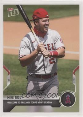 2021 Topps Now - Welcome Coupon #WLCM - Mike Trout