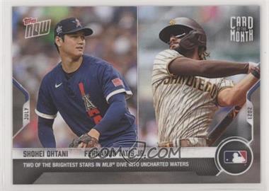 2021 Topps Now Card of the Month - [Base] #M-JULY - Shohei Ohtani, Fernando Tatis Jr.