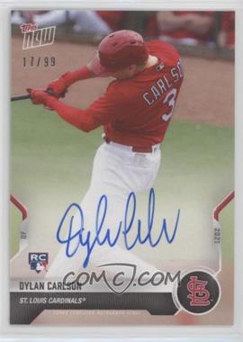 2021 Topps Now Road to Opening Day - [Base] - Autographs #OD-367A - Dylan Carlson /99