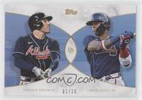 Freddie Freeman, Cristian Pache #/25