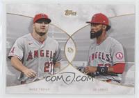 Mike Trout, Jo Adell [EX to NM] #/1,200